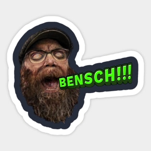 Zombie Bensch Sticker